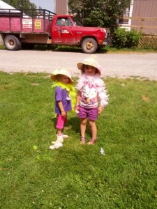 dress up m and little j